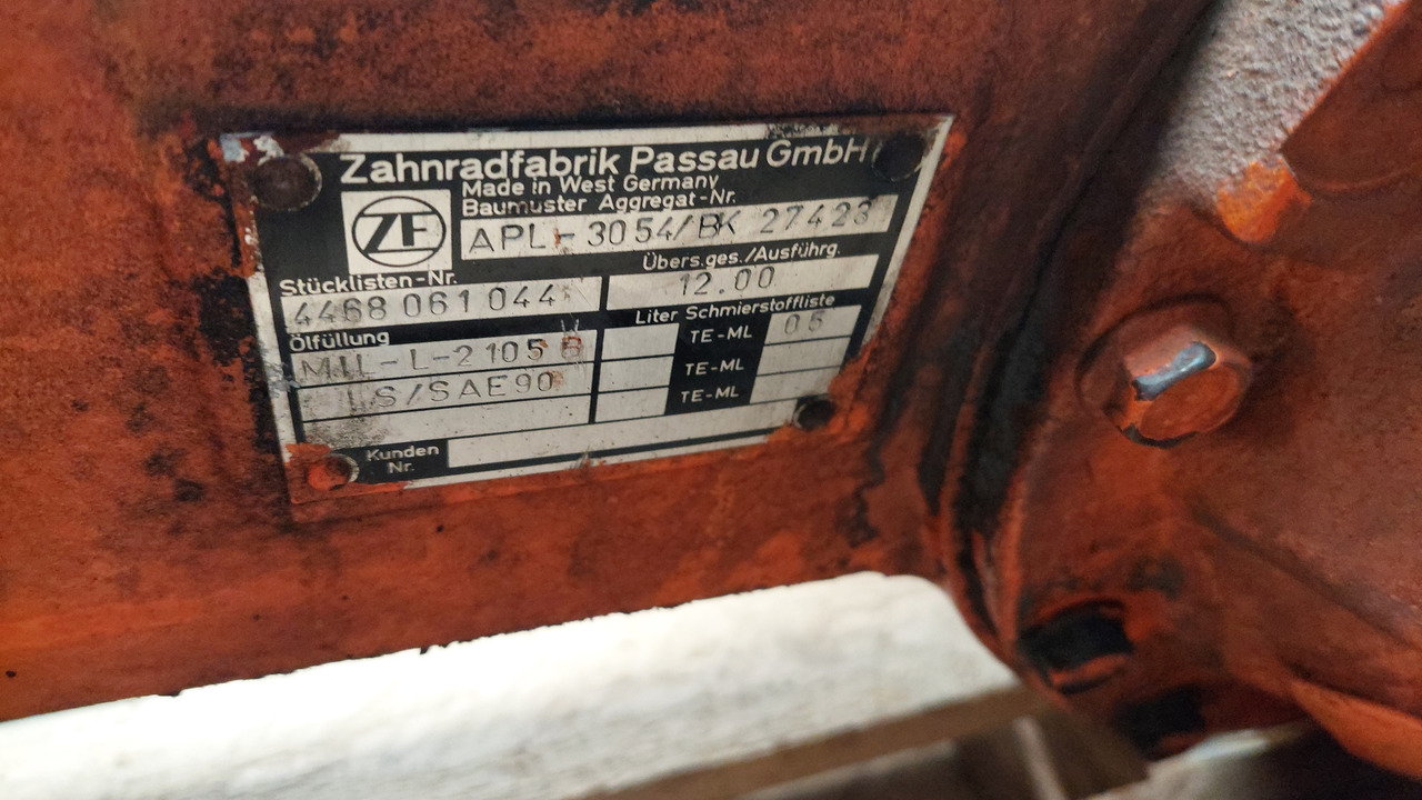 Schopf F106 spare parts - Spare parts for Ground support equipment: picture 5 Schopf F106 spare parts - Spare parts for Ground support equipment: picture 5