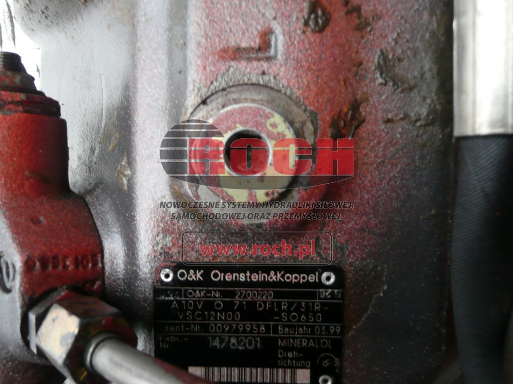 O&K A10VO71DFLR/31R-VSC12N00-S0650 2700220 00979958 - Hydraulic pump: picture 1 O&K A10VO71DFLR/31R-VSC12N00-S0650 2700220 00979958 - Hydraulic pump: picture 1