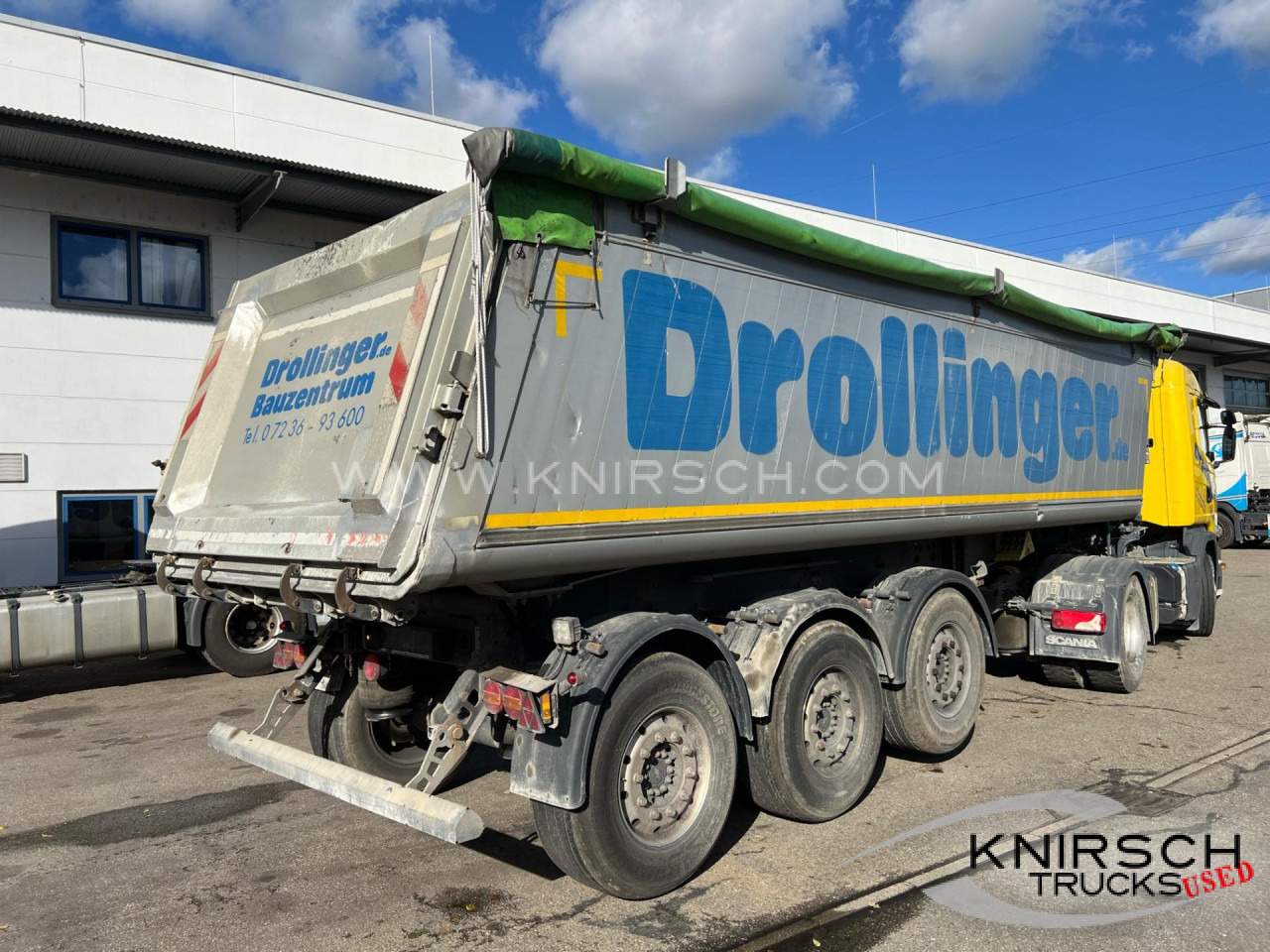 SCHMITZ SKI24 SL 7.2 Alu Kippmulde Liftachse - Tipper semi-trailer: picture 1 SCHMITZ SKI24 SL 7.2 Alu Kippmulde Liftachse - Tipper semi-trailer: picture 1