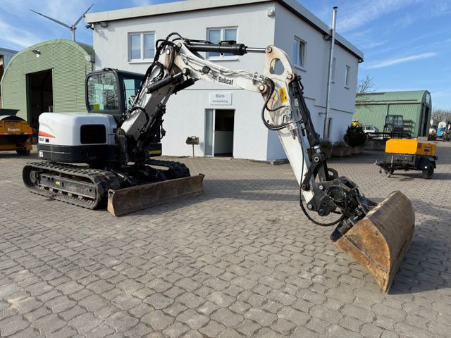 Bobcat E 85, BJ 21/22, 580 BH, hydr. VA, MS08, GLV Bobcat E 85, BJ 21/22, 820 BH, hydr. VA, MS08, GLV - Mini excavator: picture 3 Bobcat E 85, BJ 21/22, 580 BH, hydr. VA, MS08, GLV Bobcat E 85, BJ 21/22, 820 BH, hydr. VA, MS08, GLV - Mini excavator: picture 3
