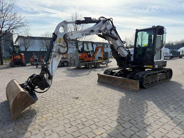 Bobcat E 85, BJ 21/22, 580 BH, hydr. VA, MS08, GLV Bobcat E 85, BJ 21/22, 820 BH, hydr. VA, MS08, GLV - Mini excavator: picture 1 Bobcat E 85, BJ 21/22, 580 BH, hydr. VA, MS08, GLV Bobcat E 85, BJ 21/22, 820 BH, hydr. VA, MS08, GLV - Mini excavator: picture 1