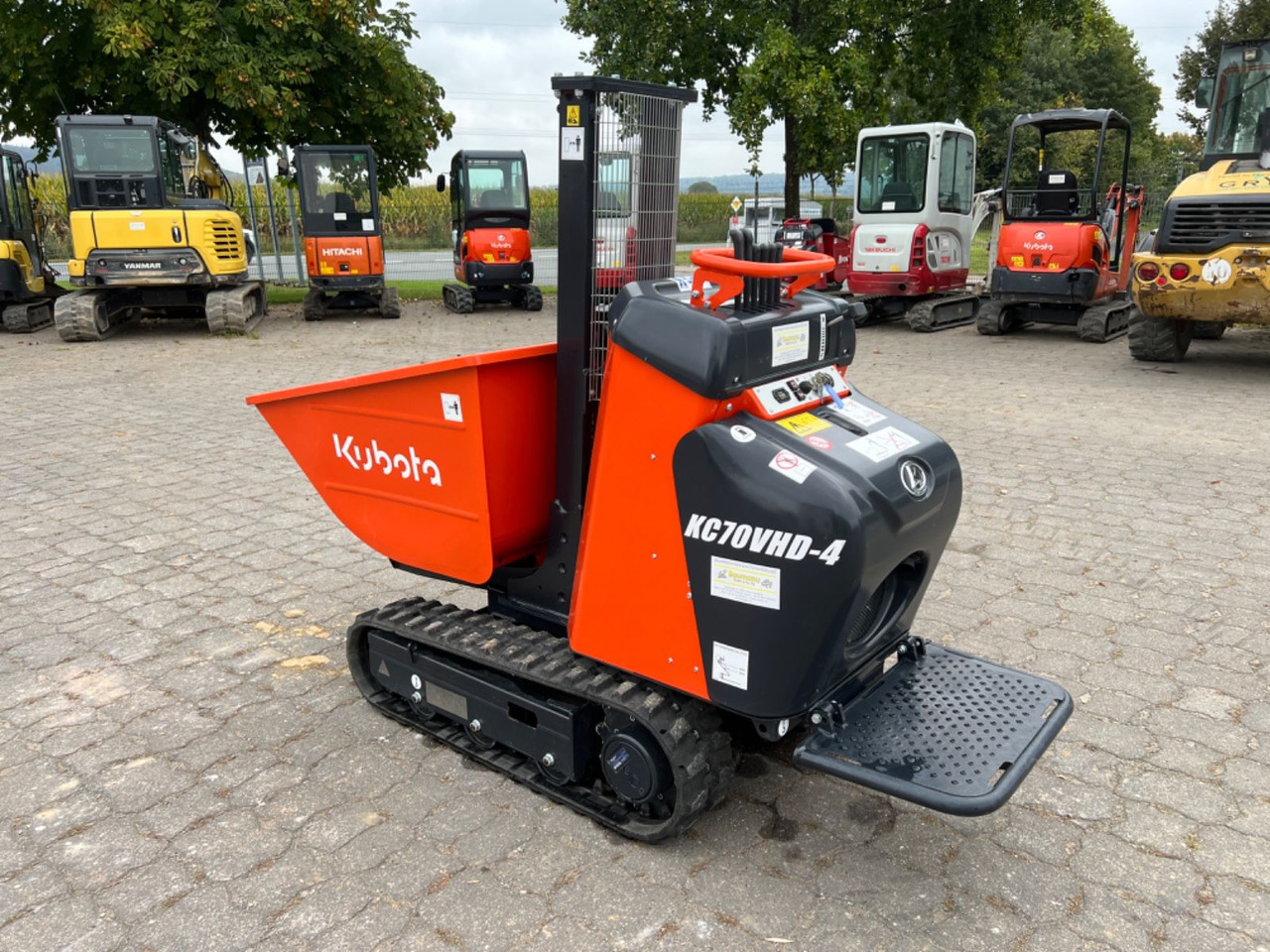 Kubota KC 70, VHD-4, mit Hochentleerung, hydr. Fahrwerk - Crawler dumper: picture 2 Kubota KC 70, VHD-4, mit Hochentleerung, hydr. Fahrwerk - Crawler dumper: picture 2