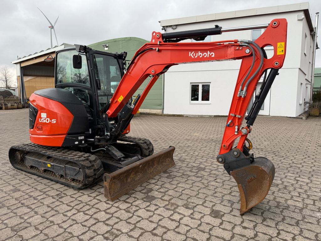 Kubota U50-5, BJ 22, 510 BH, ZH I+II, MS08, Tieflöffel - Mini excavator: picture 3 Kubota U50-5, BJ 22, 510 BH, ZH I+II, MS08, Tieflöffel - Mini excavator: picture 3