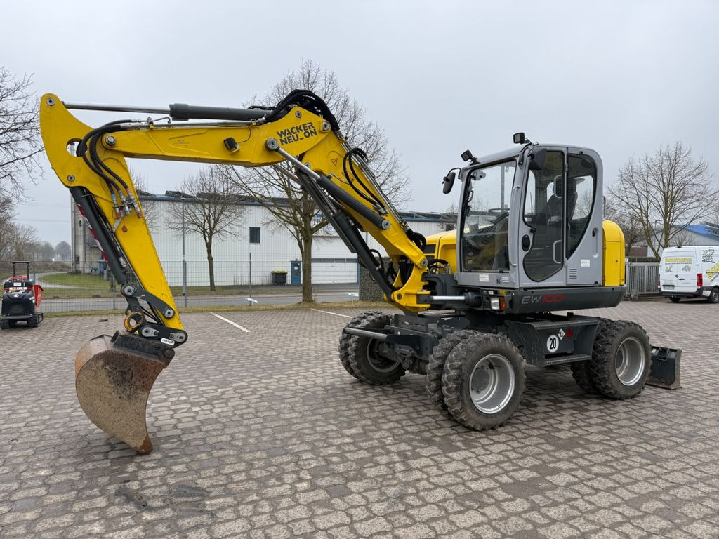 Wacker EW 100, Bj 20, 2050 BH, VA, HS08, TL - Wheel excavator: picture 1 Wacker EW 100, Bj 20, 2050 BH, VA, HS08, TL - Wheel excavator: picture 1