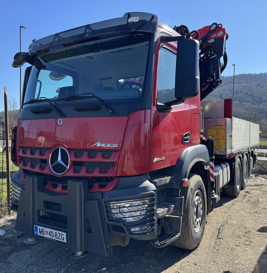 MERCEDES-BENZ Hiab Palfinger Fassi F545 - Crane truck: picture 1 MERCEDES-BENZ Hiab Palfinger Fassi F545 - Crane truck: picture 1