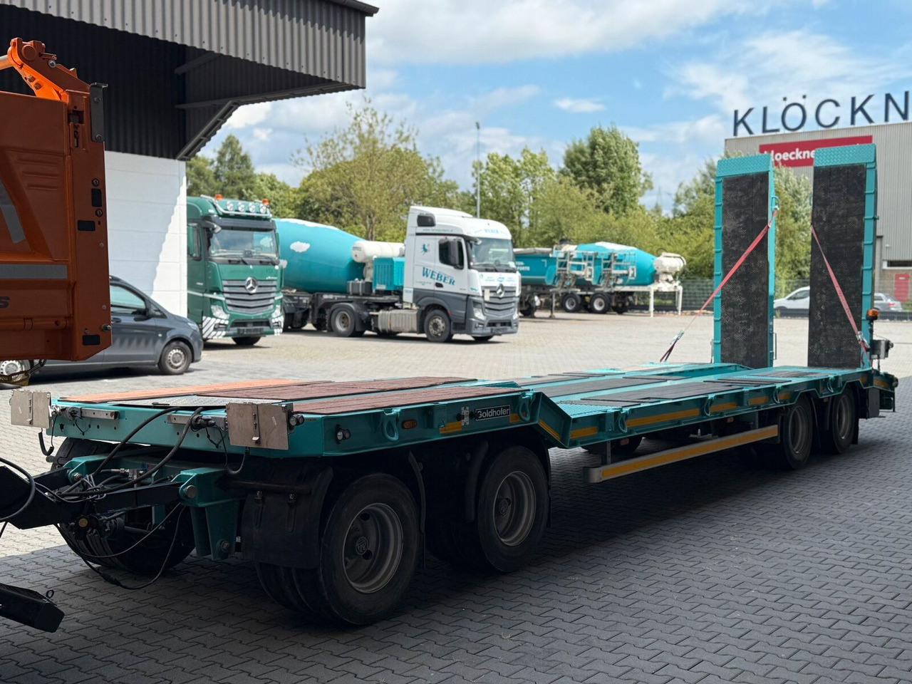 Goldhofer TU 4 EXPERT 4870 Tieflader Anhänger 44,8 T - Low loader trailer: picture 2 Goldhofer TU 4 EXPERT 4870 Tieflader Anhänger 44,8 T - Low loader trailer: picture 2