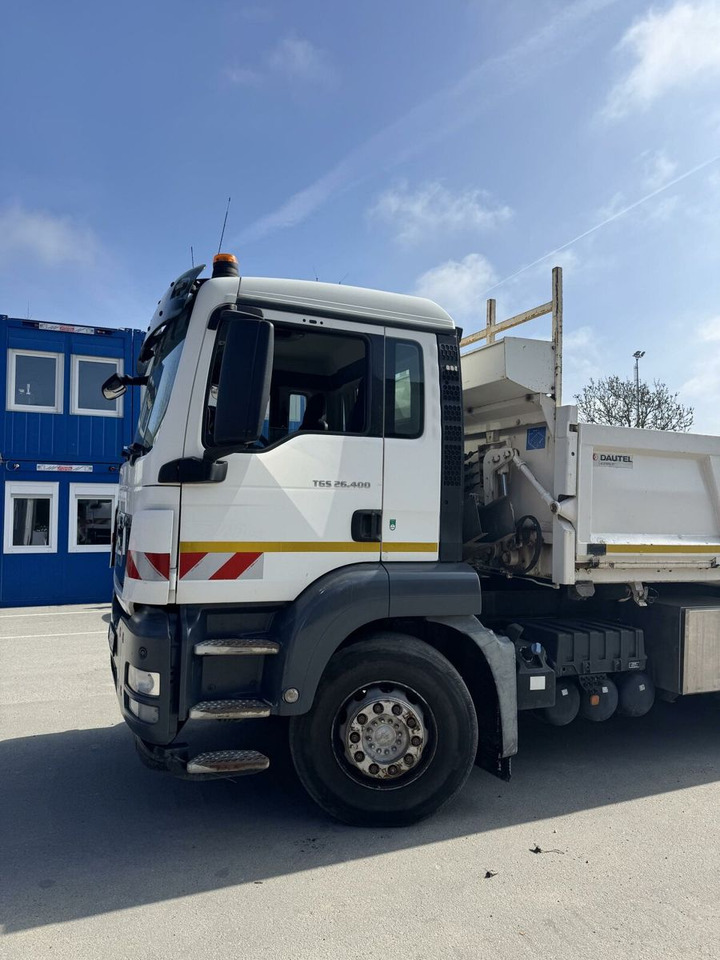 MAN TGS 26.400 6x2*4 Kipper Bordm. Kran ATLAS 172.3E - Tipper, Crane truck: picture 2 MAN TGS 26.400 6x2*4 Kipper Bordm. Kran ATLAS 172.3E - Tipper, Crane truck: picture 2