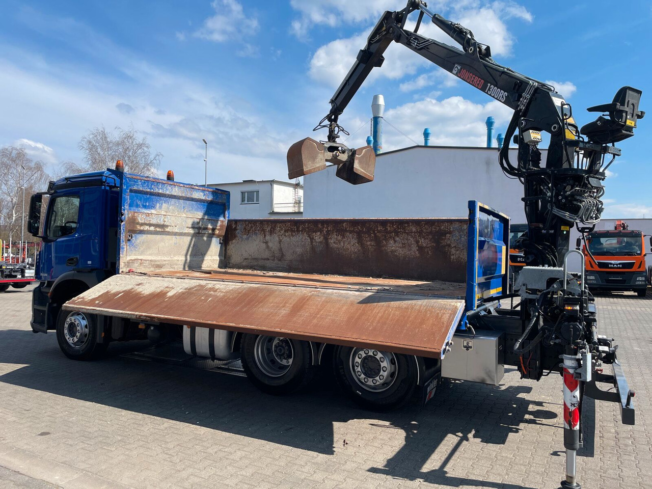 Tipper, Crane truck Mercedes-Benz AROCS 2536 6x2*4 Kipper Kran HIAB: picture 7