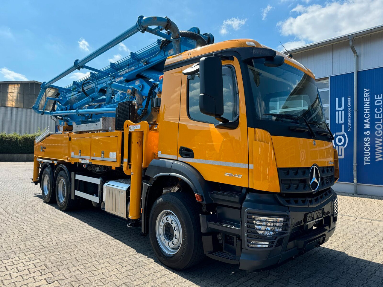 Mercedes-Benz AROCS 2646 6x4 Euro 6 Betonpumpe Schwing S 38 SX - Concrete pump truck: picture 1 Mercedes-Benz AROCS 2646 6x4 Euro 6 Betonpumpe Schwing S 38 SX - Concrete pump truck: picture 1