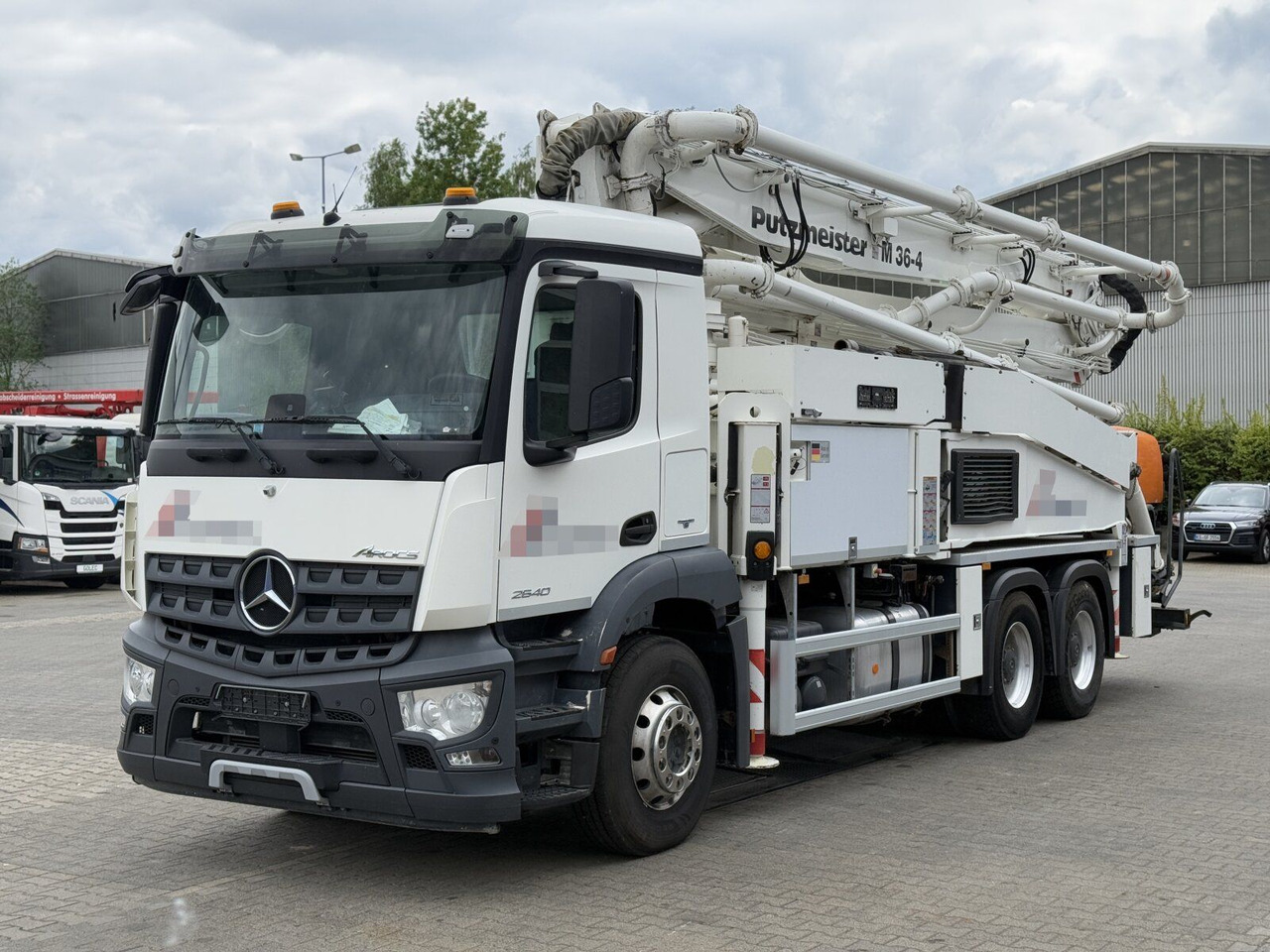 Mercedes-Benz AROCS 2840 6x4 Betonp. Putzmeister BSF36-4.16HLS - Concrete pump truck: picture 2 Mercedes-Benz AROCS 2840 6x4 Betonp. Putzmeister BSF36-4.16HLS - Concrete pump truck: picture 2