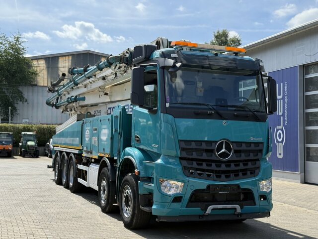 Mercedes-Benz AROCS 5051 10x6 Euro 6 Betonpumpe SERMAC 6RZ56 - Mixer pump truck: picture 1 Mercedes-Benz AROCS 5051 10x6 Euro 6 Betonpumpe SERMAC 6RZ56 - Mixer pump truck: picture 1
