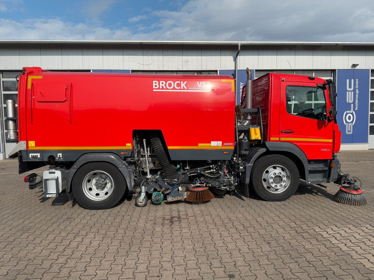 Mercedes-Benz Atego 1324 4x2 Kehrmaschine BROCK HD Anlage - Road sweeper: picture 3 Mercedes-Benz Atego 1324 4x2 Kehrmaschine BROCK HD Anlage - Road sweeper: picture 3