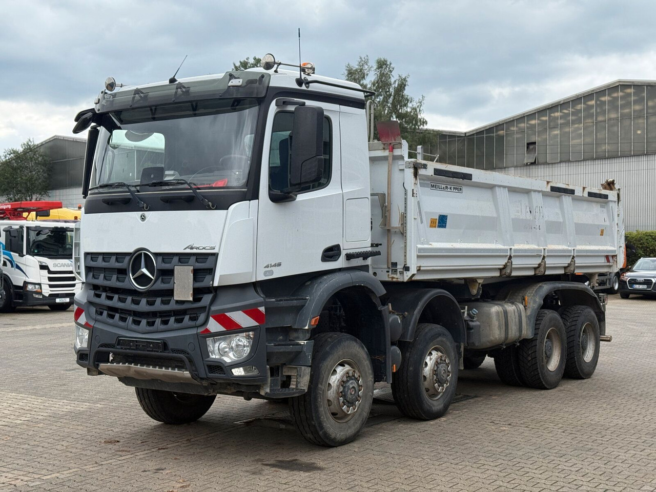 Mercedes-Benz Meiler Dreiseitenkipper Bordmatik - Tipper: picture 1 Mercedes-Benz Meiler Dreiseitenkipper Bordmatik - Tipper: picture 1