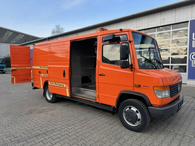 Vacuum truck Mercedes-Benz Vario 818D Kanalreiniger Rockstroh Drain Jet 100: picture 8