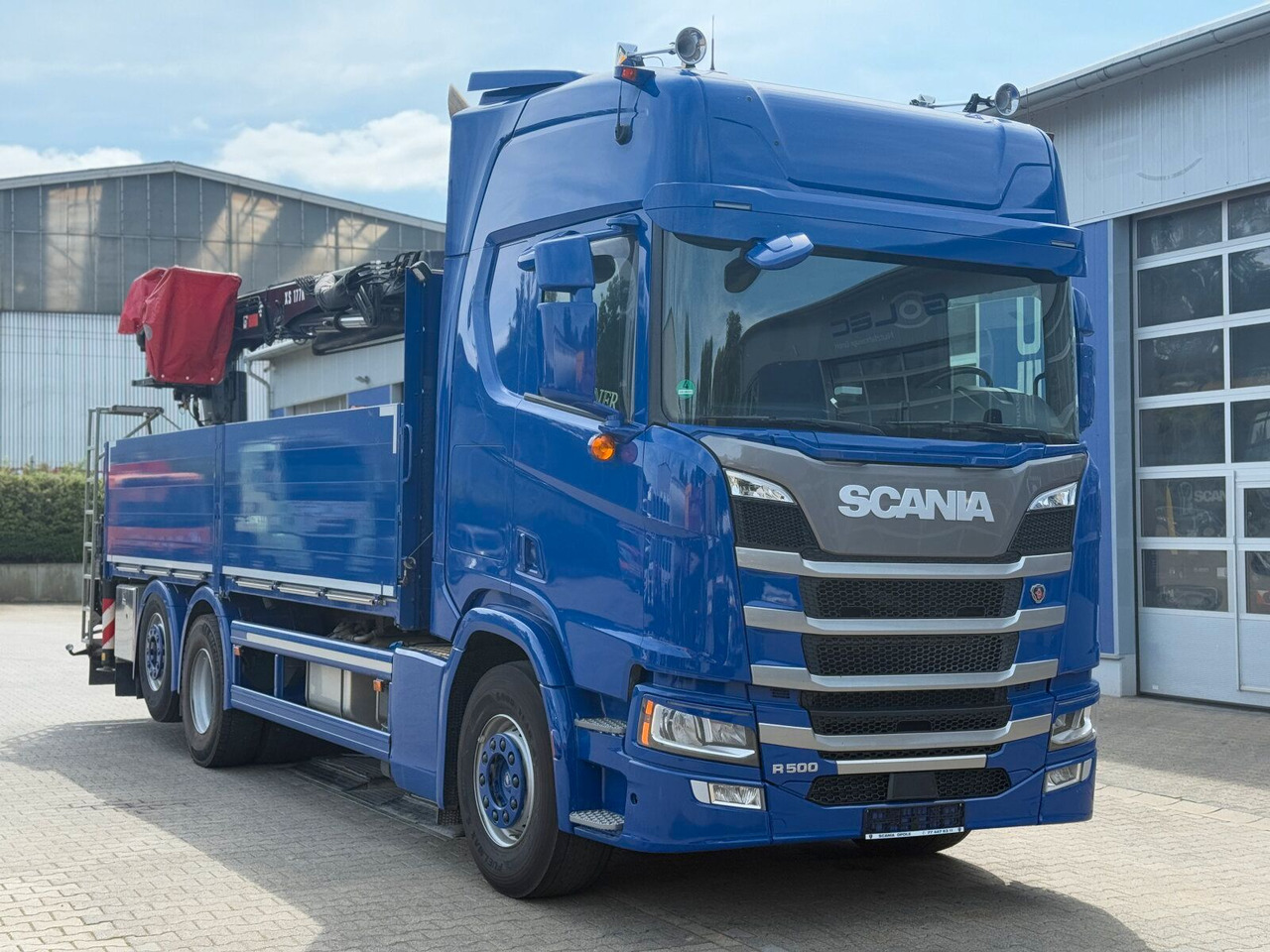 Scania R500 6x2 Pritsche mit Kran HIAB 177K PRO Scania R500 6x2 Pritsche mit Kran HIAB 177K PRO - Dropside/ Flatbed truck, Crane truck: picture 1 Scania R500 6x2 Pritsche mit Kran HIAB 177K PRO Scania R500 6x2 Pritsche mit Kran HIAB 177K PRO - Dropside/ Flatbed truck, Crane truck: picture 1