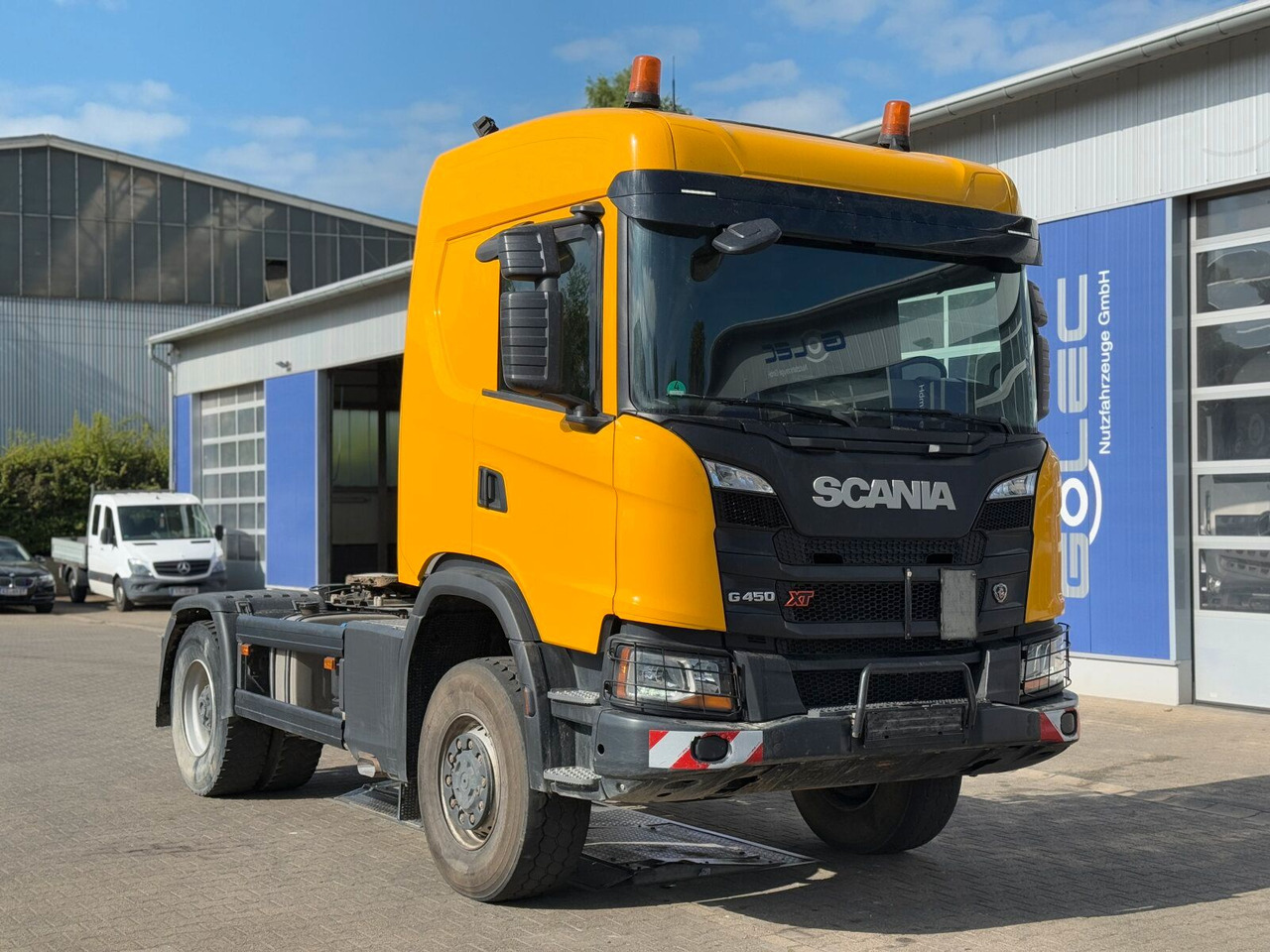Scania G450 XT 4x4 Euro 6 SZM Kipphydraulik Blatt/ Luft - Tractor unit: picture 1 Scania G450 XT 4x4 Euro 6 SZM Kipphydraulik Blatt/ Luft - Tractor unit: picture 1