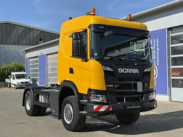 Scania G450 XT 4x4 Euro 6 SZM Kipphydraulik Blatt/ Luft - Tractor unit: picture 1 Scania G450 XT 4x4 Euro 6 SZM Kipphydraulik Blatt/ Luft - Tractor unit: picture 1