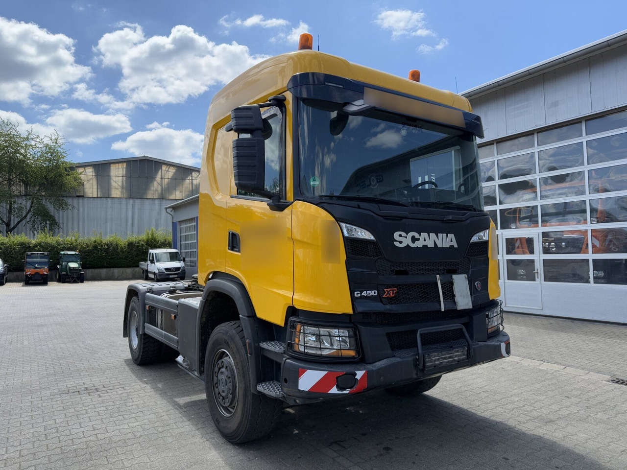Scania G450 XT 4x4 Euro 6 SZM Kipphydraulik Blatt/ Luft - Tractor unit: picture 1 Scania G450 XT 4x4 Euro 6 SZM Kipphydraulik Blatt/ Luft - Tractor unit: picture 1