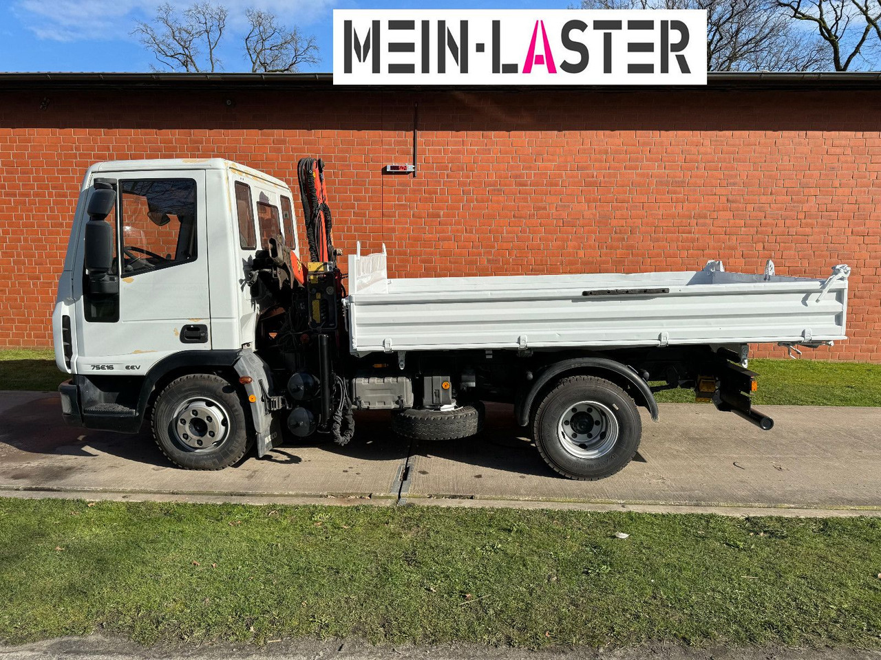 Iveco ML75E16 3 S-Kipper Kran PK 9,4m-550 kg Greifer - Tipper van: picture 5 Iveco ML75E16 3 S-Kipper Kran PK 9,4m-550 kg Greifer - Tipper van: picture 5