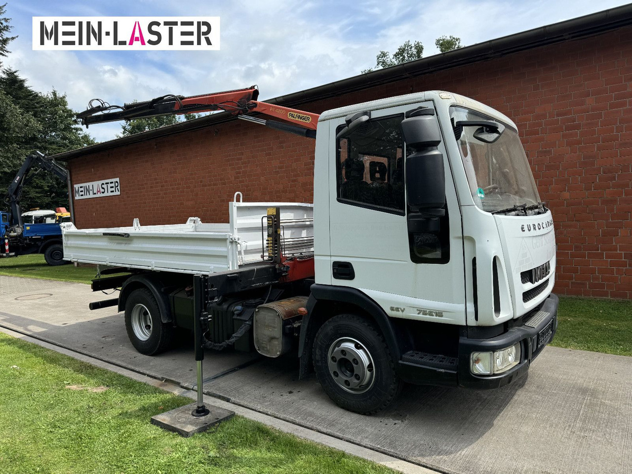 Iveco ML75E16 3 S-Kipper Kran PK 9,4m-550 kg Greifer - Tipper van: picture 2 Iveco ML75E16 3 S-Kipper Kran PK 9,4m-550 kg Greifer - Tipper van: picture 2