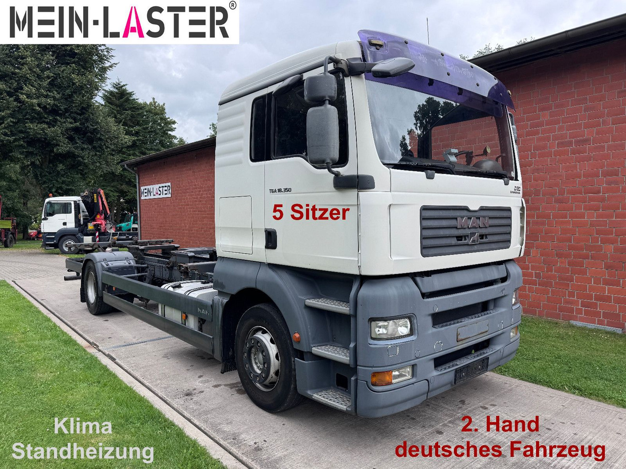 MAN TGA 18.350 BDF 5 Sitzer Klima 209.380 km - Container transporter/ Swap body truck: picture 1 MAN TGA 18.350 BDF 5 Sitzer Klima 209.380 km - Container transporter/ Swap body truck: picture 1