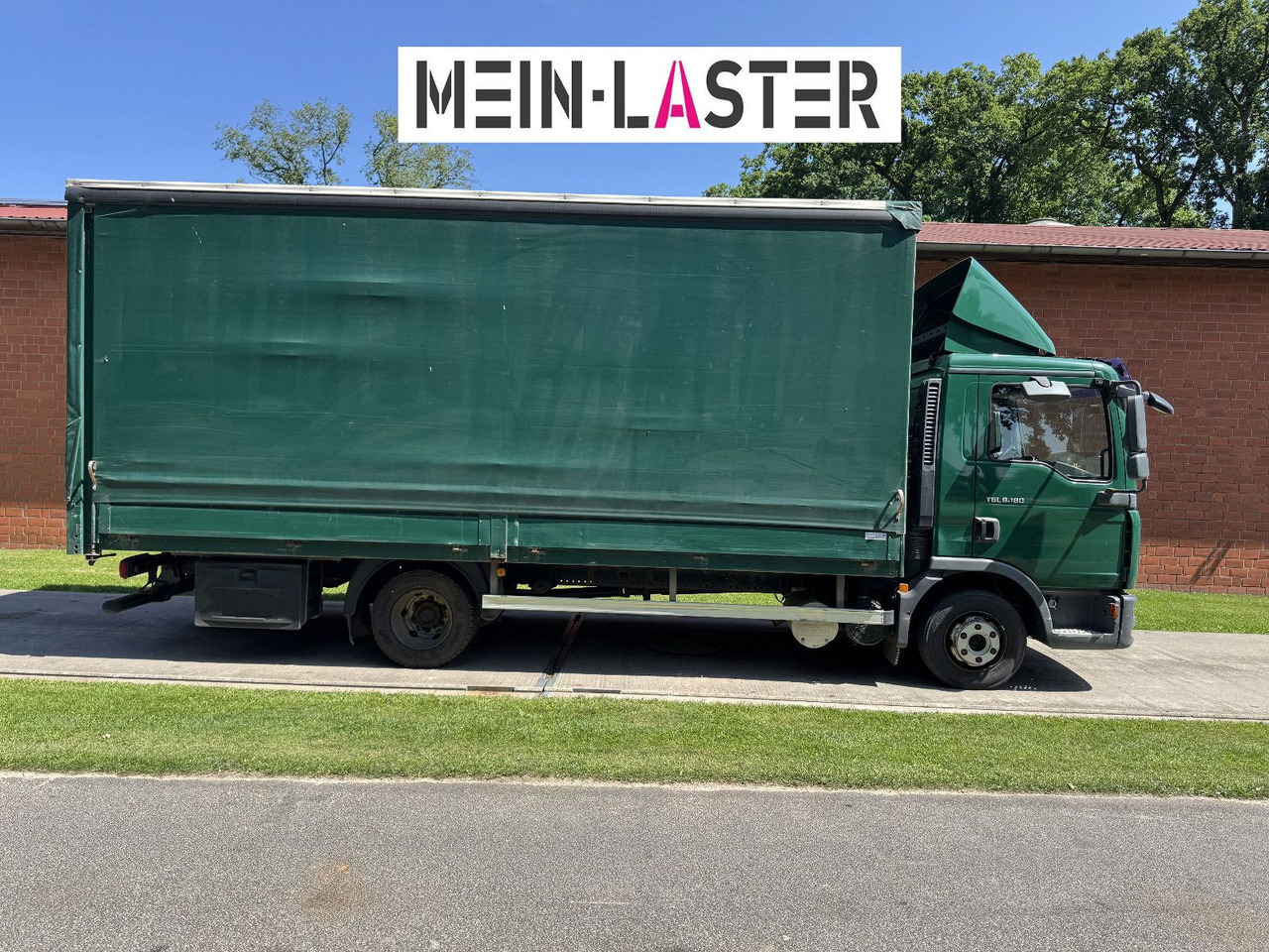 MAN TGL 8.180 2x AHK 1. Hand Edschaplane R+L - Curtain side van: picture 3 MAN TGL 8.180 2x AHK 1. Hand Edschaplane R+L - Curtain side van: picture 3