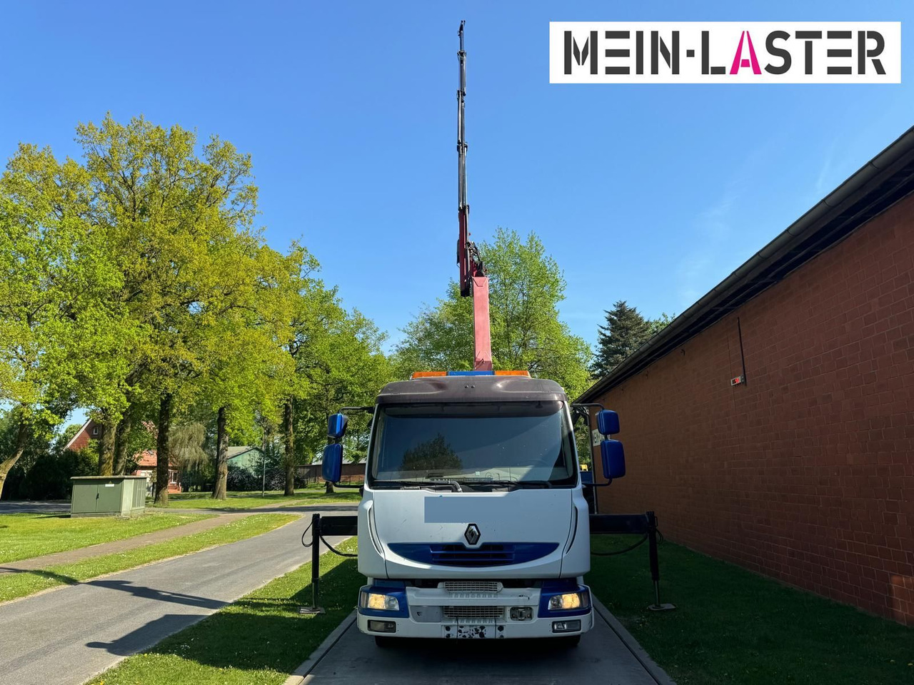 Crane truck Renault Midlum 220 HMF 683 K4 15m-400 Kg Funk Seilwinde: picture 14