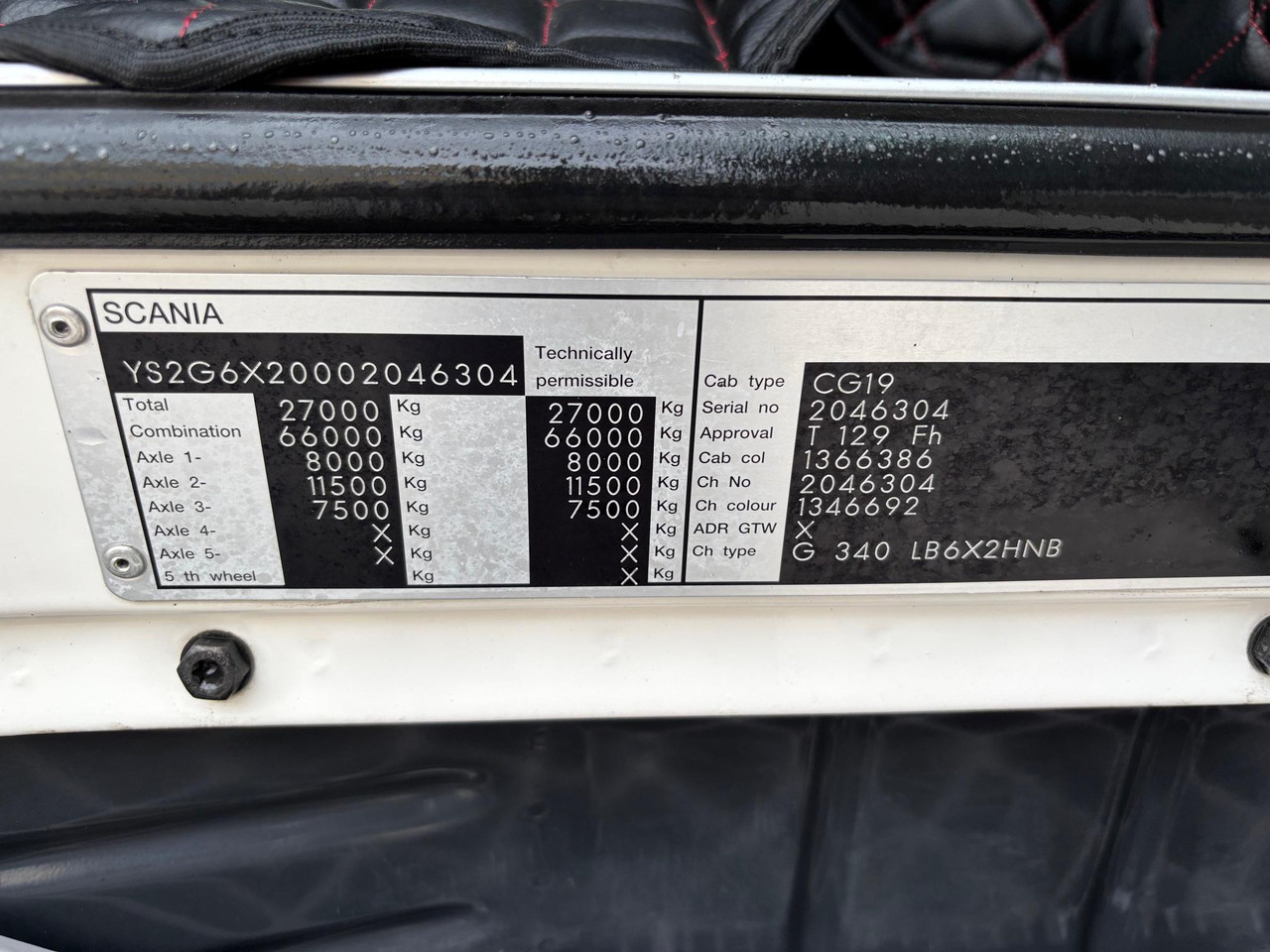 Box truck SCANIA G340: picture 18