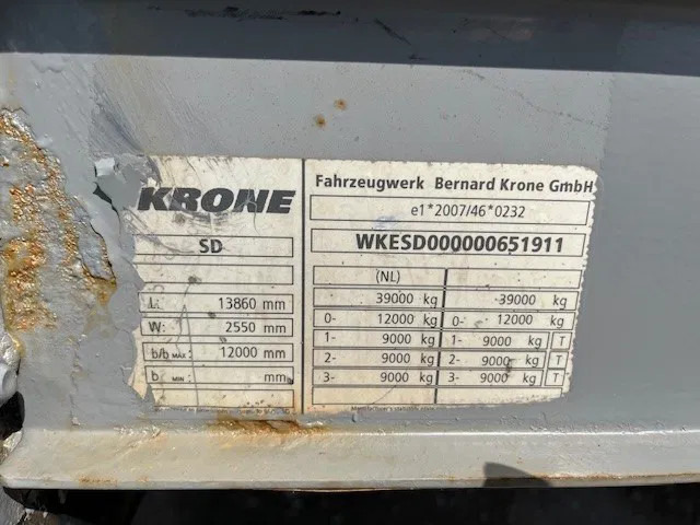 Krone 5x 2015 MEGA P400 HUCKEPACK FLAT - Dropside/ Flatbed semi-trailer: picture 3 Krone 5x 2015 MEGA P400 HUCKEPACK FLAT - Dropside/ Flatbed semi-trailer: picture 3