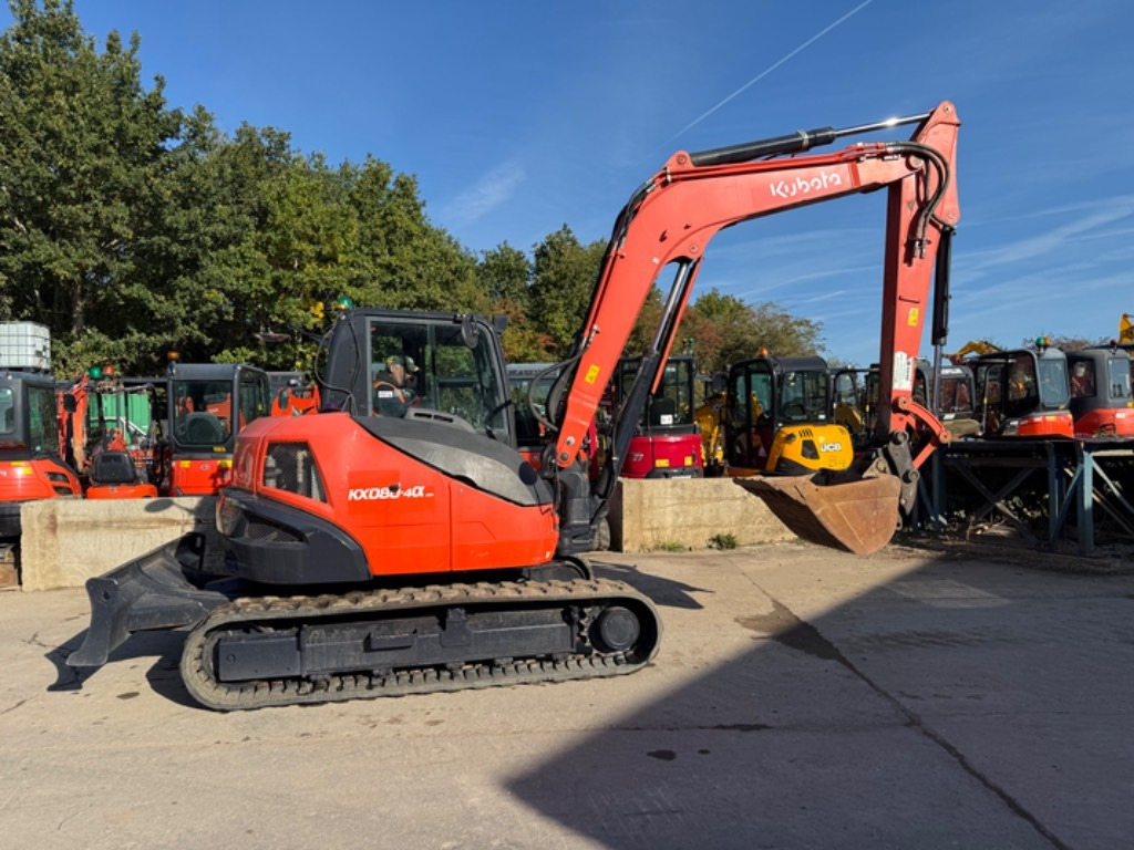Kubota KX 080-4a2 - Mini excavator: picture 1 Kubota KX 080-4a2 - Mini excavator: picture 1