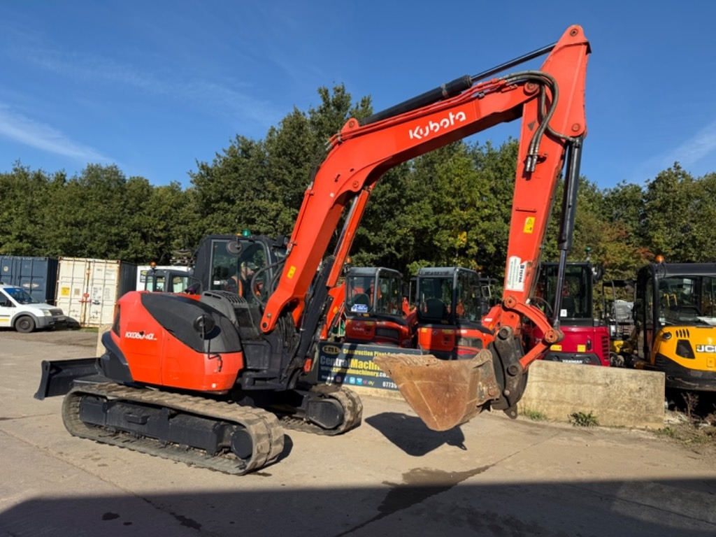 Kubota KX 080-4a2 - Mini excavator: picture 4 Kubota KX 080-4a2 - Mini excavator: picture 4