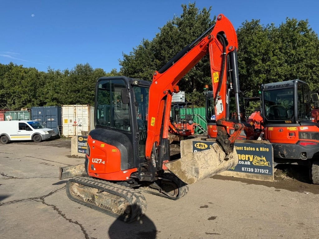 Kubota U 27-4 - Mini excavator: picture 2 Kubota U 27-4 - Mini excavator: picture 2