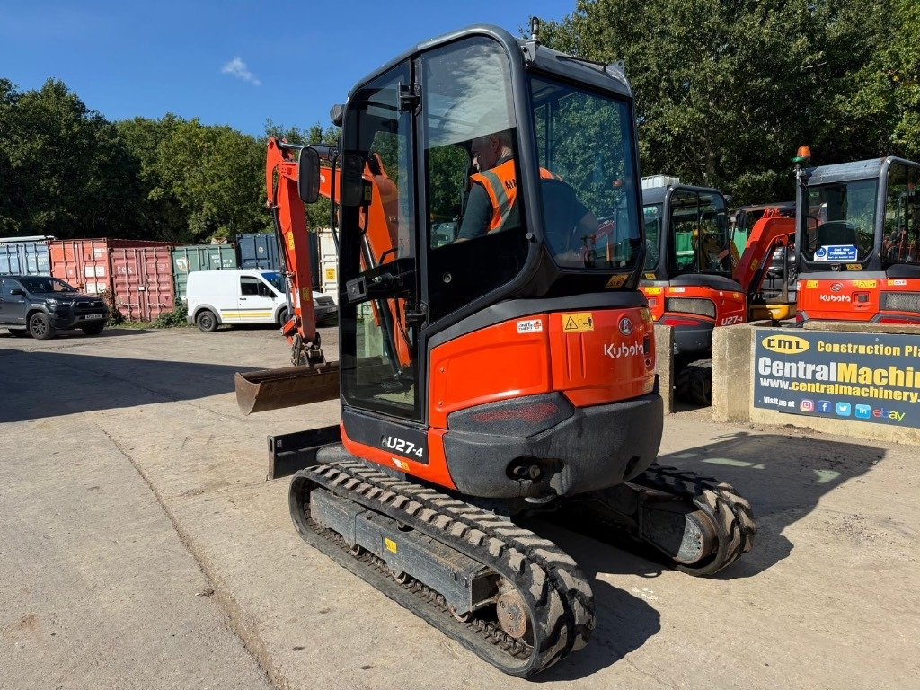 Kubota U 27-4 - Mini excavator: picture 4 Kubota U 27-4 - Mini excavator: picture 4
