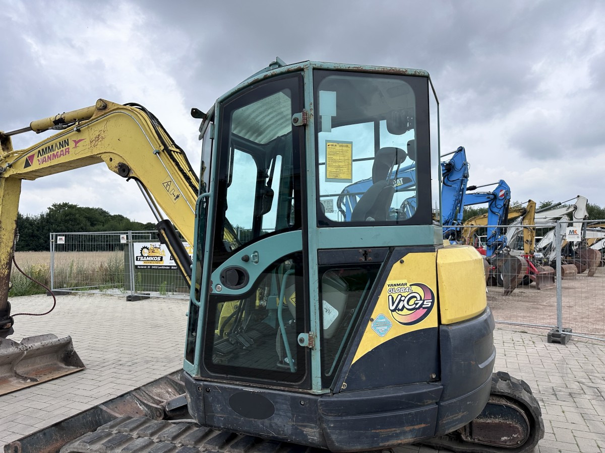 Mini excavator YANMAR Vio 75 Top Zustand German machine ! ! !: picture 7