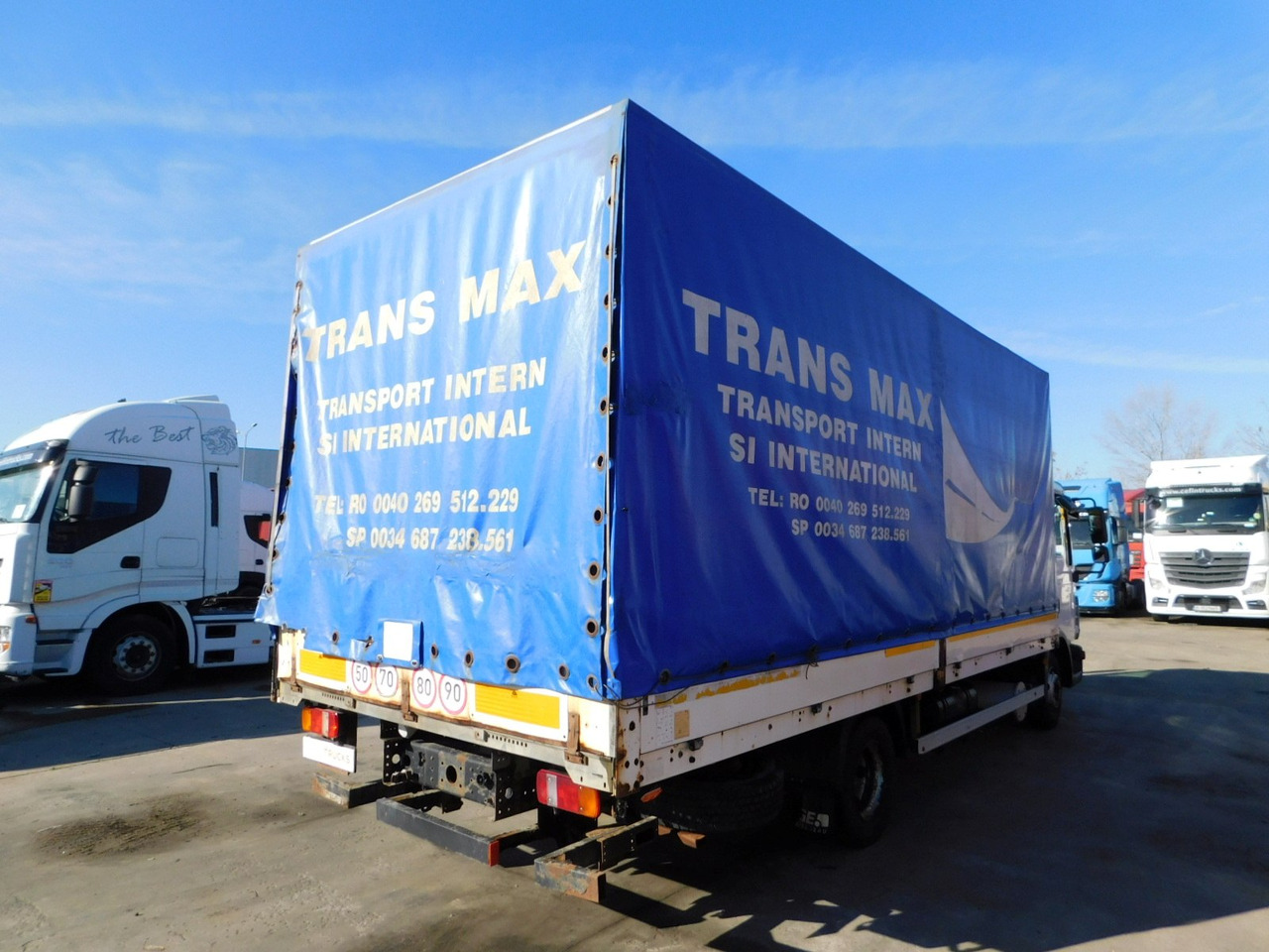 Man Tgl 8180 - Curtainsider truck: picture 3 Man Tgl 8180 - Curtainsider truck: picture 3