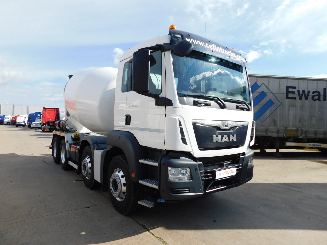 Man Tgs 32420 - Concrete mixer truck: picture 2 Man Tgs 32420 - Concrete mixer truck: picture 2
