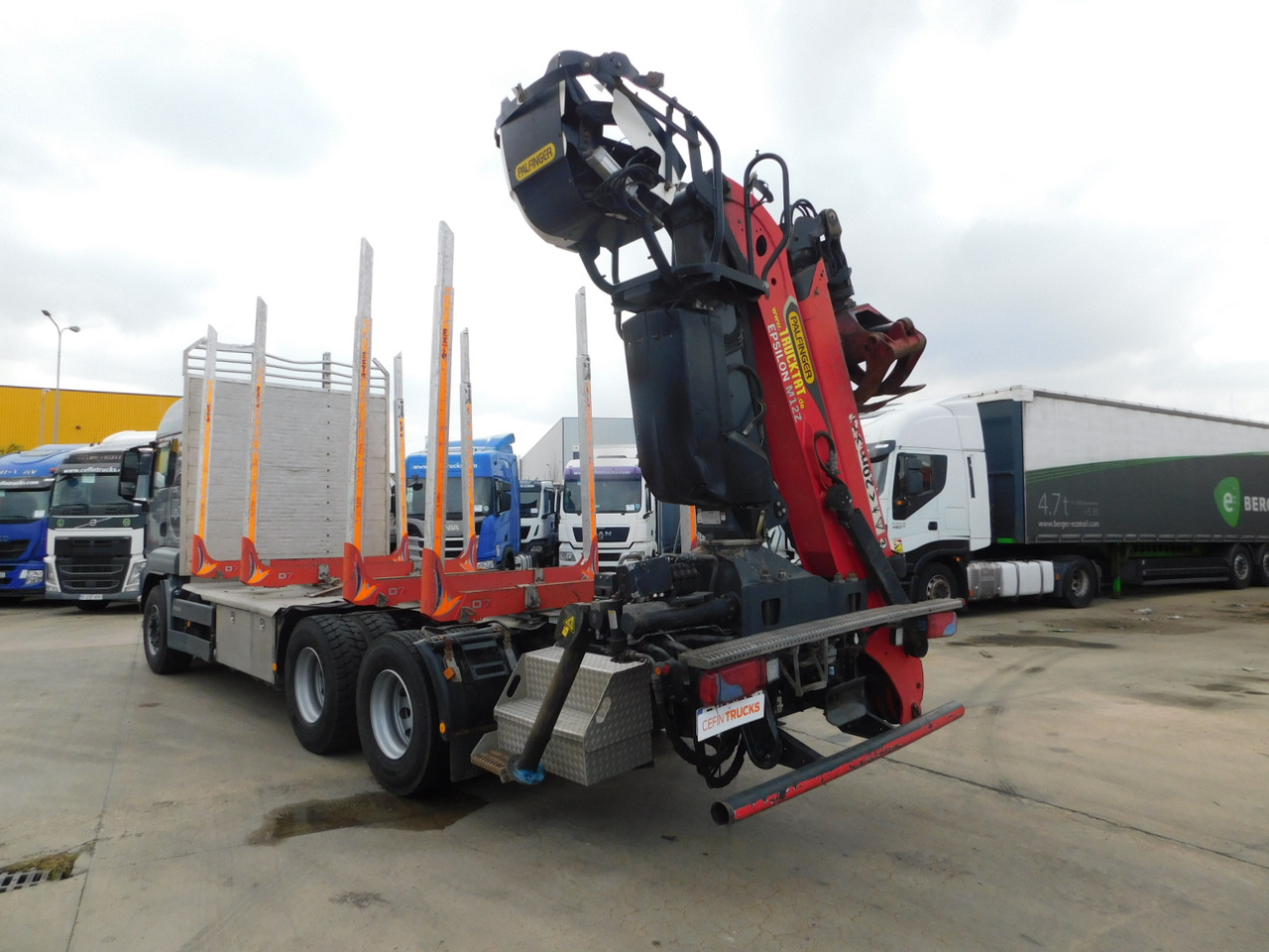 Man Tgs - Timber truck, Crane truck: picture 4 Man Tgs - Timber truck, Crane truck: picture 4