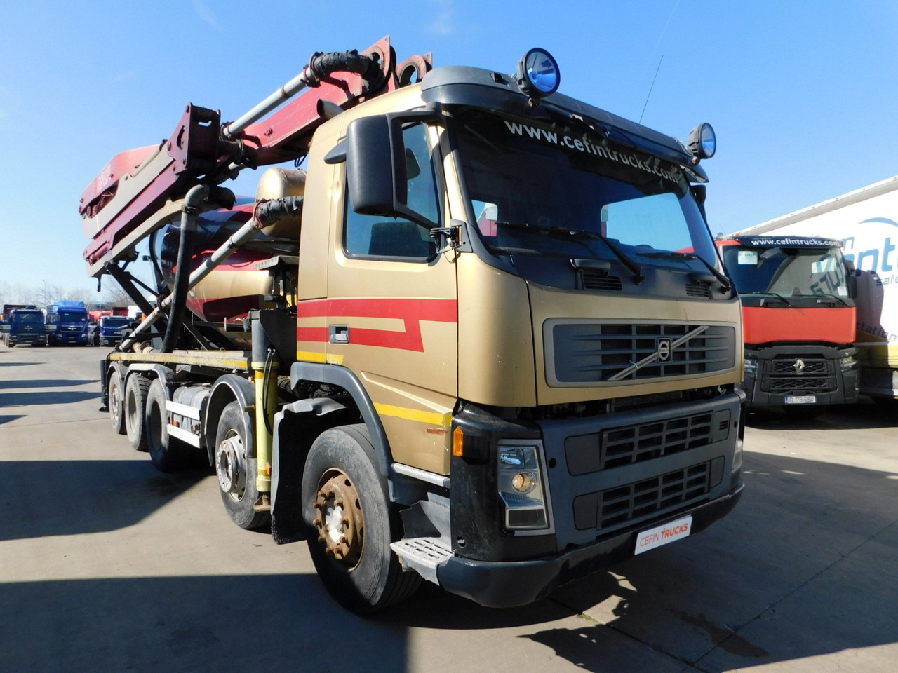 Volvo Pompa de beton cu mixer fm 9 - Concrete mixer truck: picture 2 Volvo Pompa de beton cu mixer fm 9 - Concrete mixer truck: picture 2