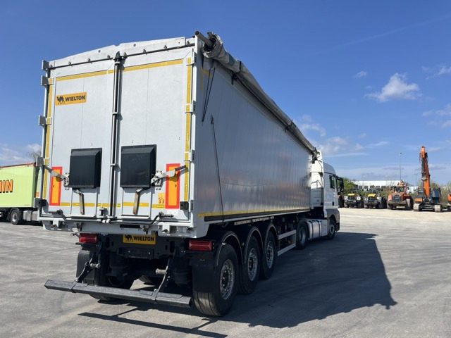 Tipper semi-trailer WIELTON NW-3A6 Weightmaster Alu-Kastenmulde 55 cbm: picture 8