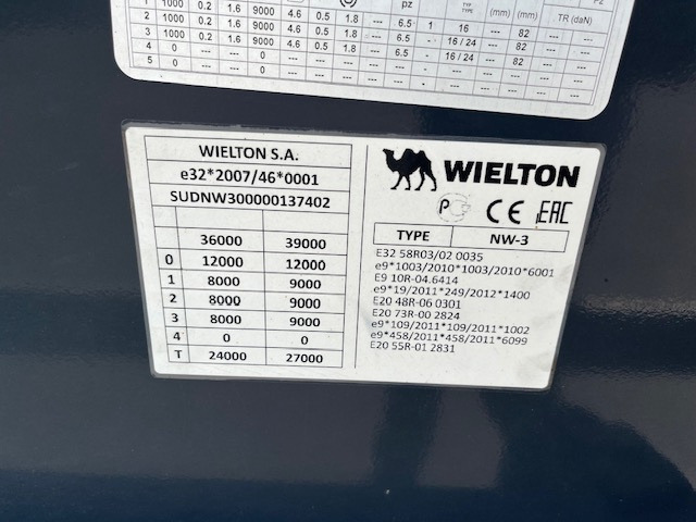 WIELTON SCRAP MASTER 55cbm SCHROTTMULDE - Tipper semi-trailer: picture 2 WIELTON SCRAP MASTER 55cbm SCHROTTMULDE - Tipper semi-trailer: picture 2