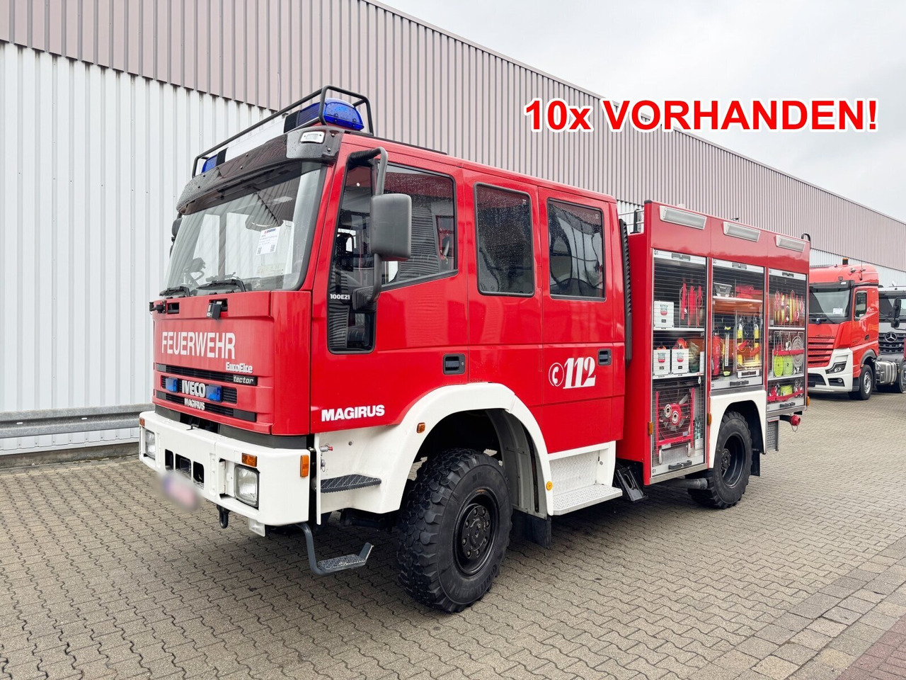 FF 100 EW 4x4 Doka EuroFire FF 100 E 21 WR tector 4x4 Doka, LF 8/6 - Fire truck: picture 1 FF 100 EW 4x4 Doka EuroFire FF 100 E 21 WR tector 4x4 Doka, LF 8/6 - Fire truck: picture 1