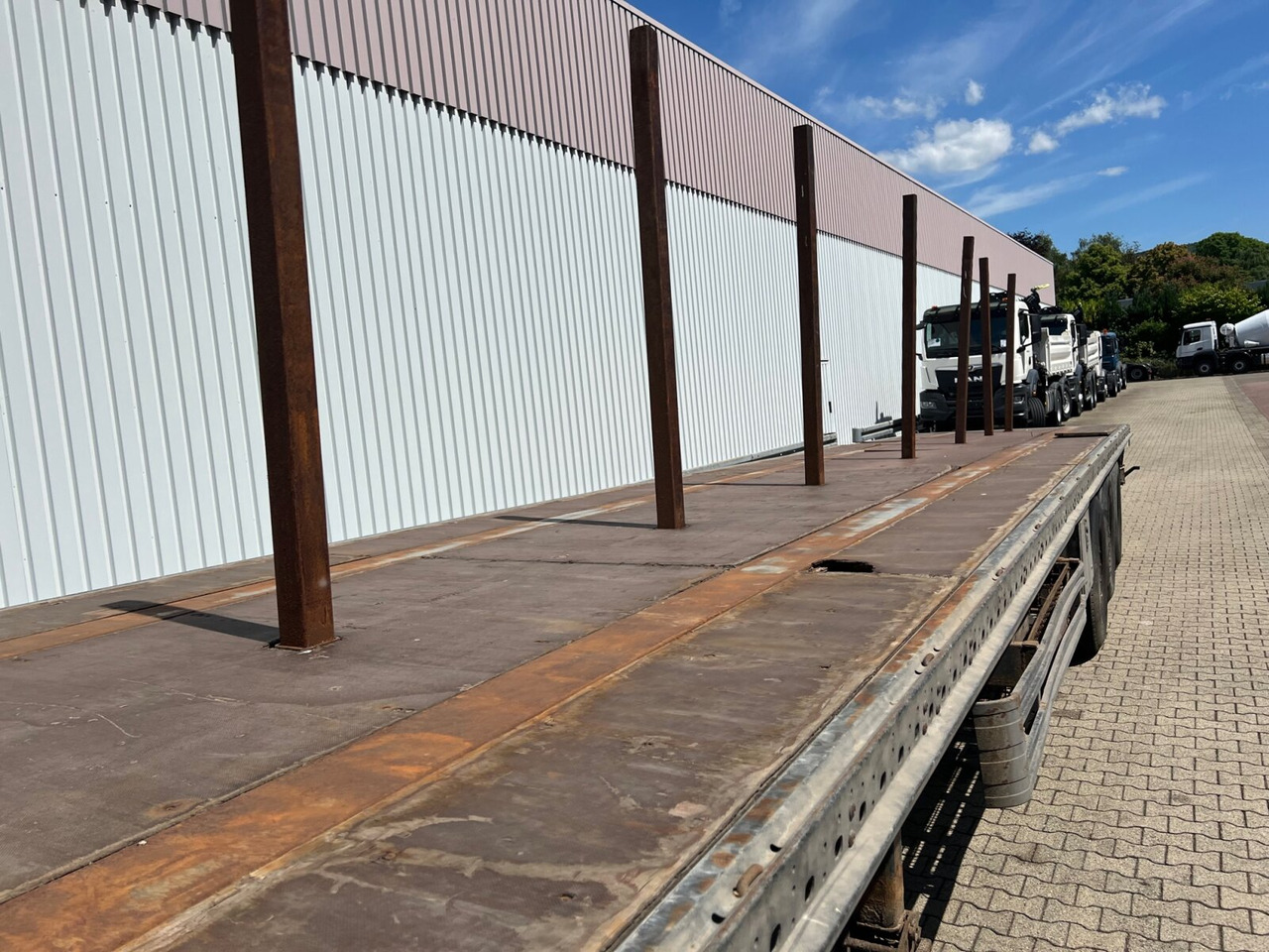 Dropside/ Flatbed semi-trailer Humbaur HSA 2006 HSA 2006, Verzinkt: picture 15