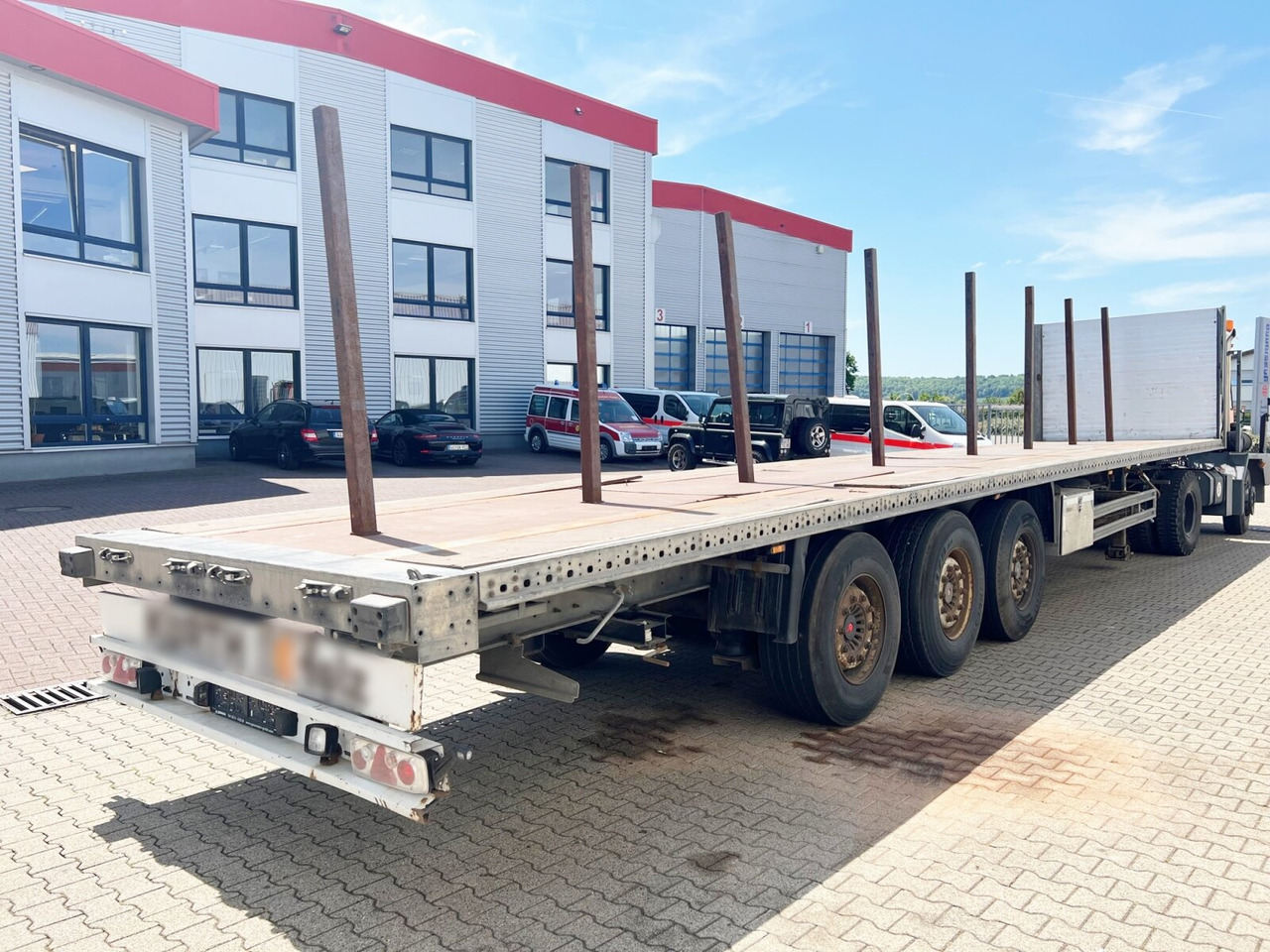 Dropside/ Flatbed semi-trailer Humbaur HSA 2006 HSA 2006, Verzinkt: picture 11