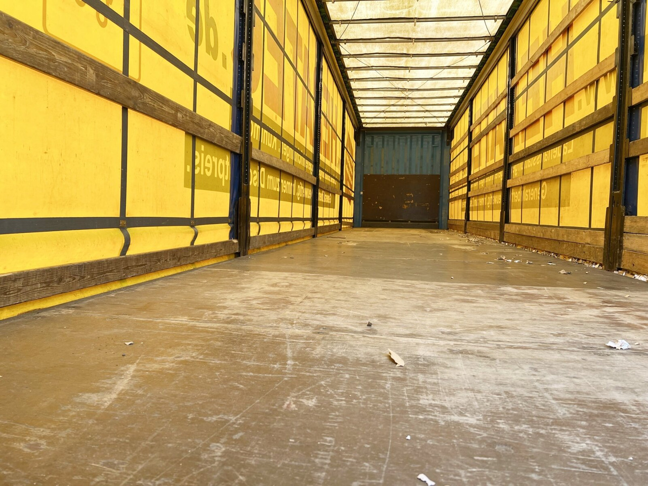 Curtainsider semi-trailer Krone SDP 27 SDP 27 , Edscha-Verdeck: picture 14