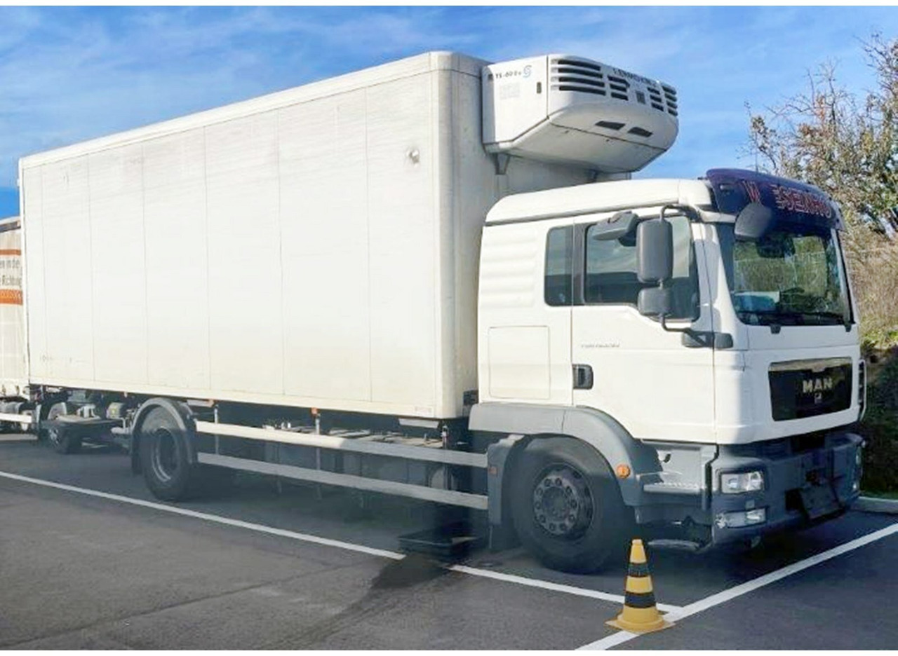 Refrigerator truck MAN TGM 18.290 4X2 LL TGM 18.290 4X2 LL, Tiefkühlkoffer, Thermoking, unterfaltbare MBB LBW: picture 9