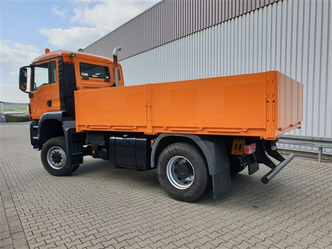 Dropside/ Flatbed truck MAN TGS 18.360/440 4x4 BL TGS 18.360/440 4x4 BL, Winterdienstausstattung: picture 8