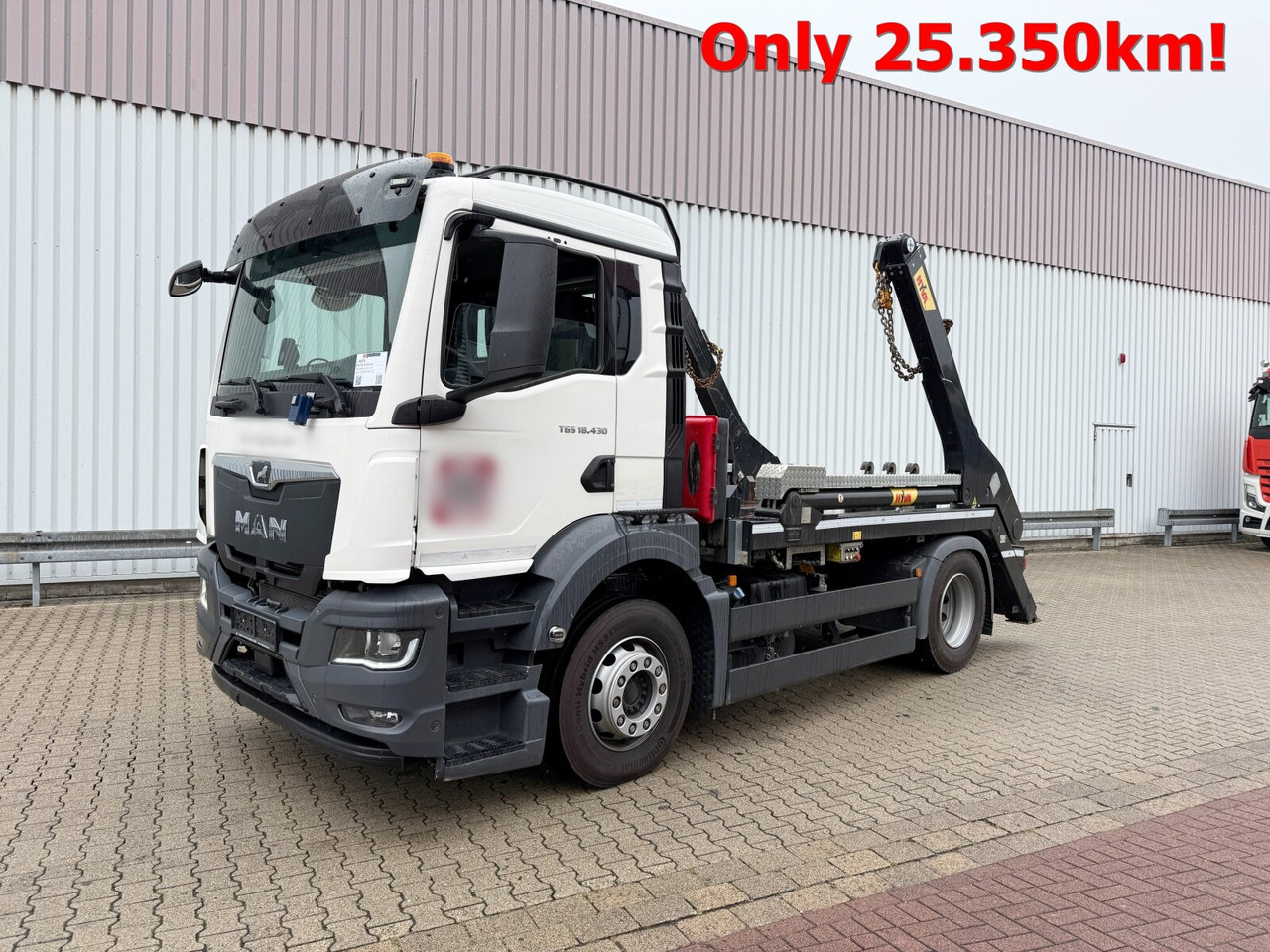 MAN TGS 18.430 4x2 BL TGS 18.430 4x2 BL, Tele-Absetzer, Funk - Skip loader truck: picture 1 MAN TGS 18.430 4x2 BL TGS 18.430 4x2 BL, Tele-Absetzer, Funk - Skip loader truck: picture 1