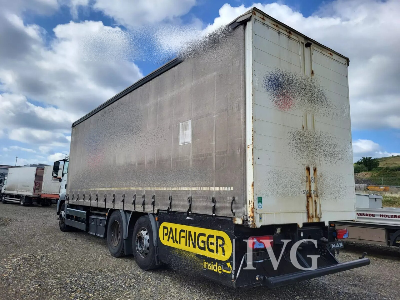 Dropside/ Flatbed truck, Crane truck MAN TGS 26.400 6x2-4 LL TGS 26.400 6x2-4 LL, Lenk-/Lift,: picture 11