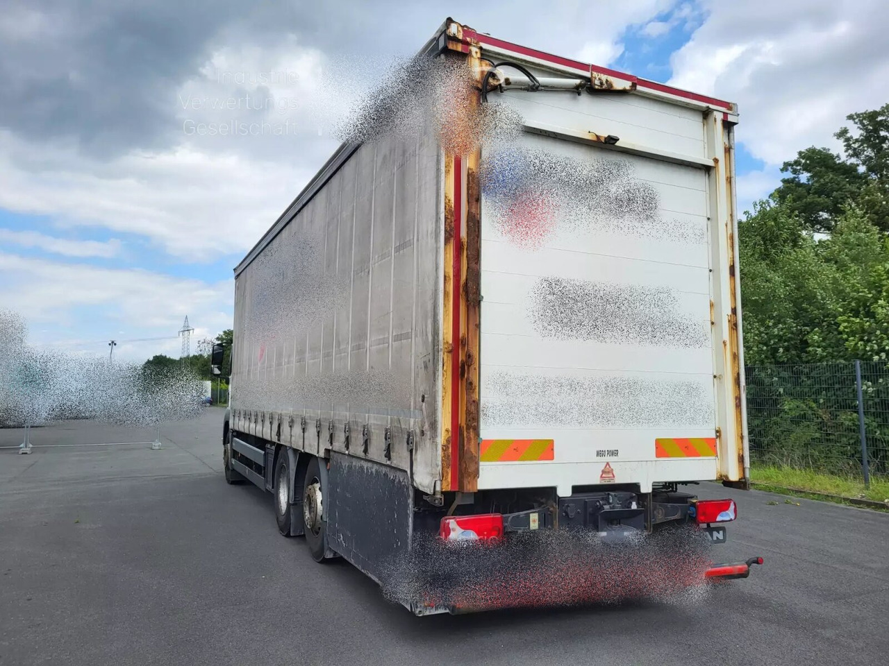 Dropside/ Flatbed truck, Crane truck MAN TGS 26.400 6x2-4 LL TGS 26.400 6x2-4 LL, Lenk-/Lift, Hubdach: picture 7