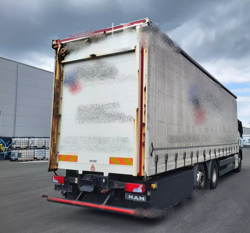 Dropside/ Flatbed truck, Crane truck MAN TGS 26.400 6x2-4 LL TGS 26.400 6x2-4 LL, Lenk-/Lift, Hubdach: picture 6